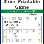 The House Fly Game — Free Printable Game For Preschoolers   Free Printable Games