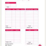 The Most Effective Free Monthly Budget Templates That Will Help You   Free Printable Monthly Budget