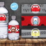 The Party Project | Cars 3 Party Printables | Cars Birthday Set   Free Printable Cars Water Bottle Labels