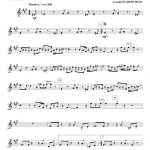 The Pink Panther   Bb Trumpet 1 Sheet Music | Kirby Shaw | Choir   Free Printable Trumpet Sheet Music Pink Panther