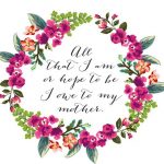The Prettiest Mother's Day Cards You Can Print For Free | Mother's   Free Printable Mothers Day Cards To My Wife