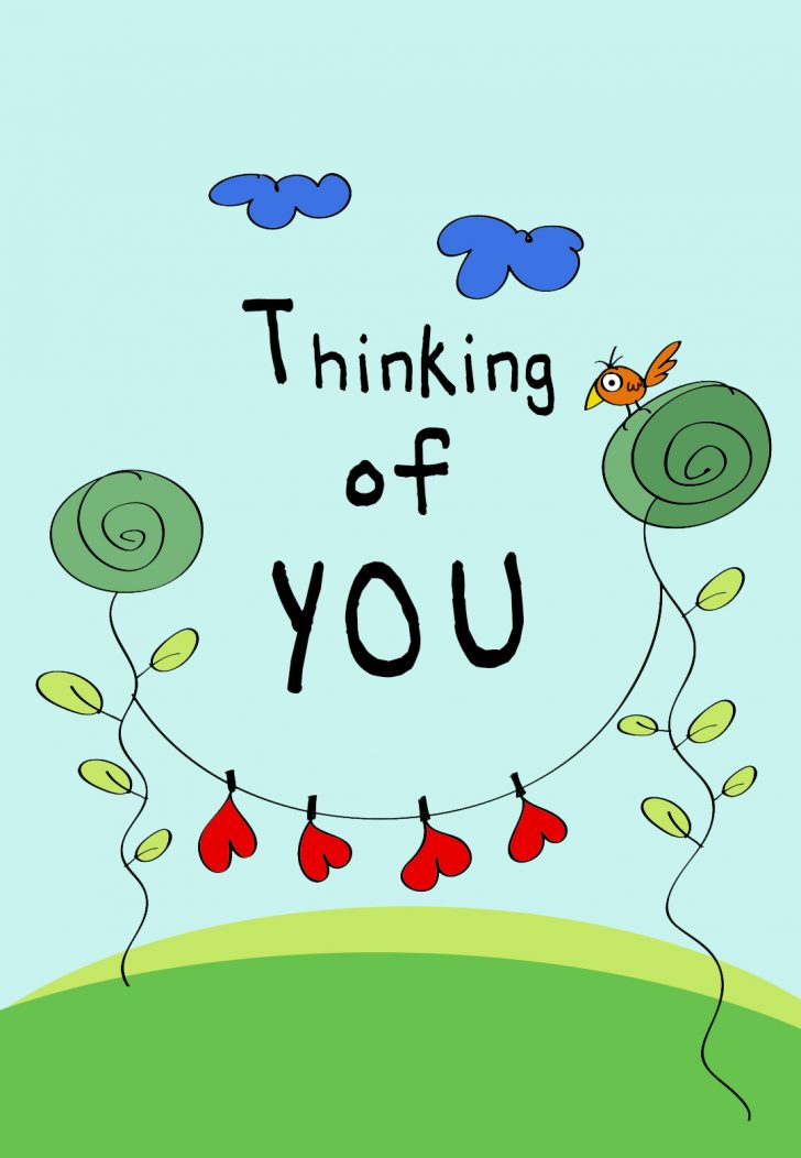 Free Printable Funny Thinking Of You Cards