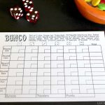 This Free Bunco Score Sheet Makes Room To Tally And Keep Track Of   Free Printable Halloween Bunco Score Sheets