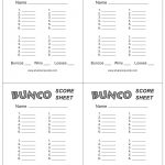 This Is The Bunco Score Sheet Download Page. You Can Free Download   Printable Bunco Score Cards Free