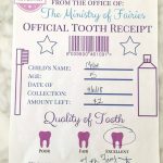 Tooth Fairy Receipt And Letter Printables   Crafty Little Gnome   Free Printable Tooth Fairy Pictures