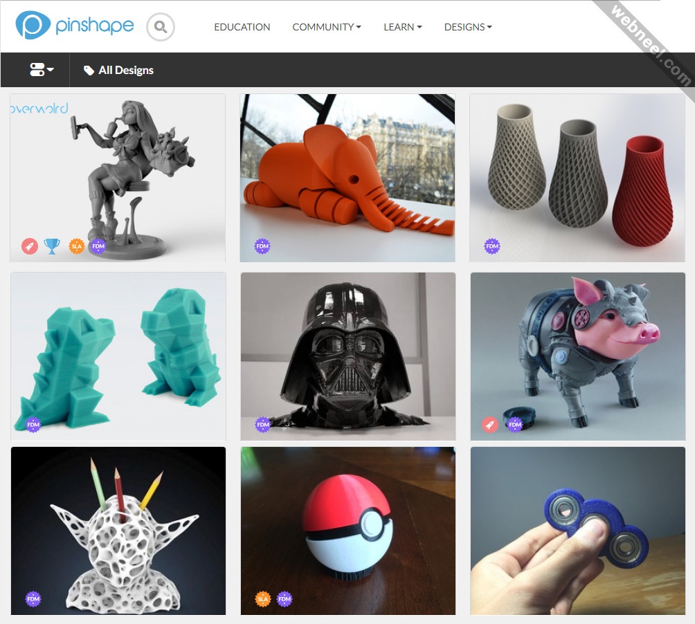 Top 10 Free 3D Printer Model Websites - Download Free Printable Models - Free 3D Printable Models
