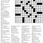 Top Crossword Puzzle Printable Ny Times ~ Themarketonholly   Free   Free Printable Ny Times Crossword Puzzles