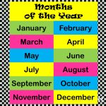 Transparent Png Image & Clipart Free Download   Free Printable Months Of The Year Chart