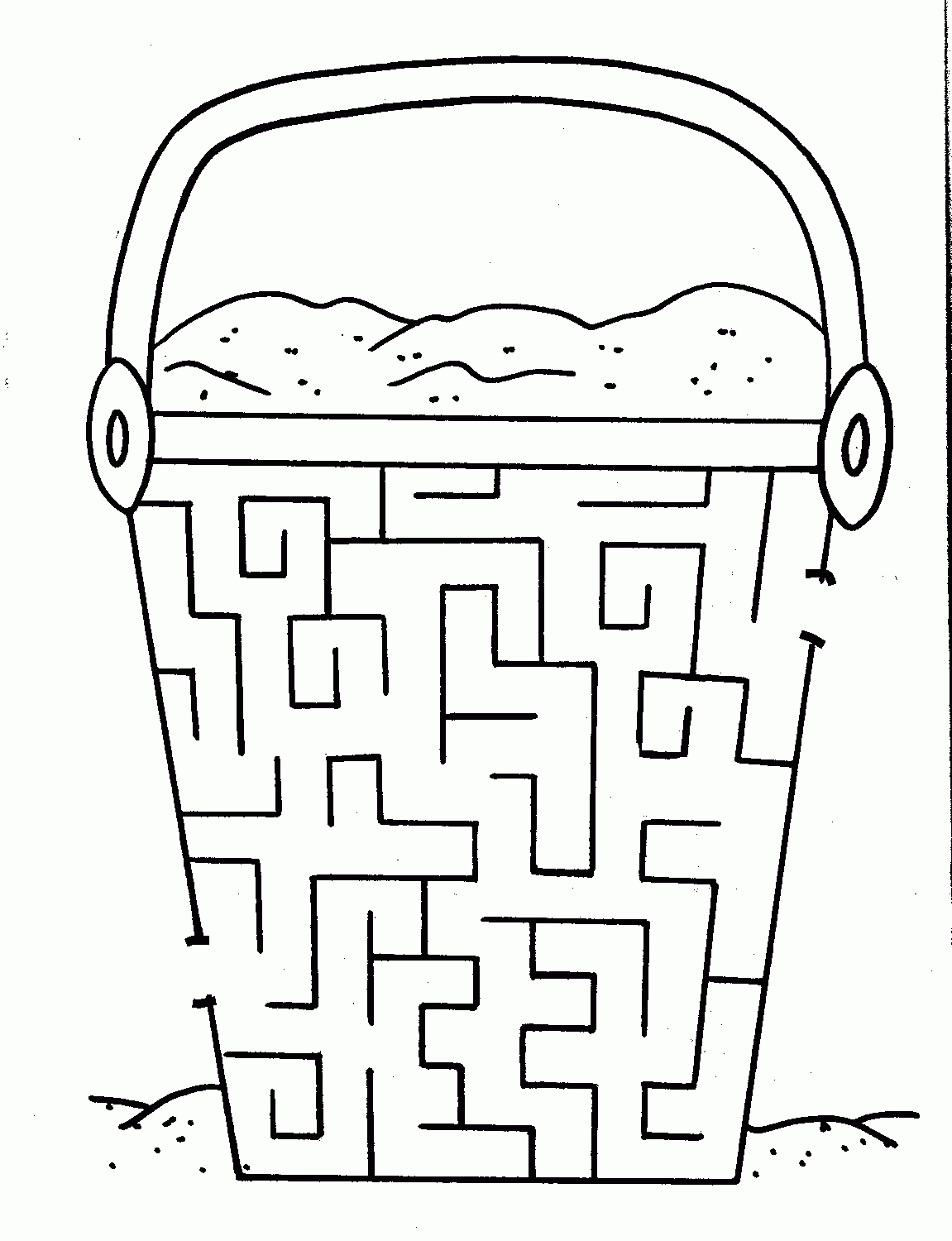 Mazes For Kids Printables