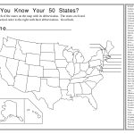 United States Map Activity Worksheet | Social Studies | Map   Free Printable States And Capitals Worksheets