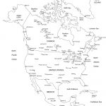Us And Canada Printable, Blank Maps, Royalty Free • Clip Art   Free Printable Outline Map Of North America