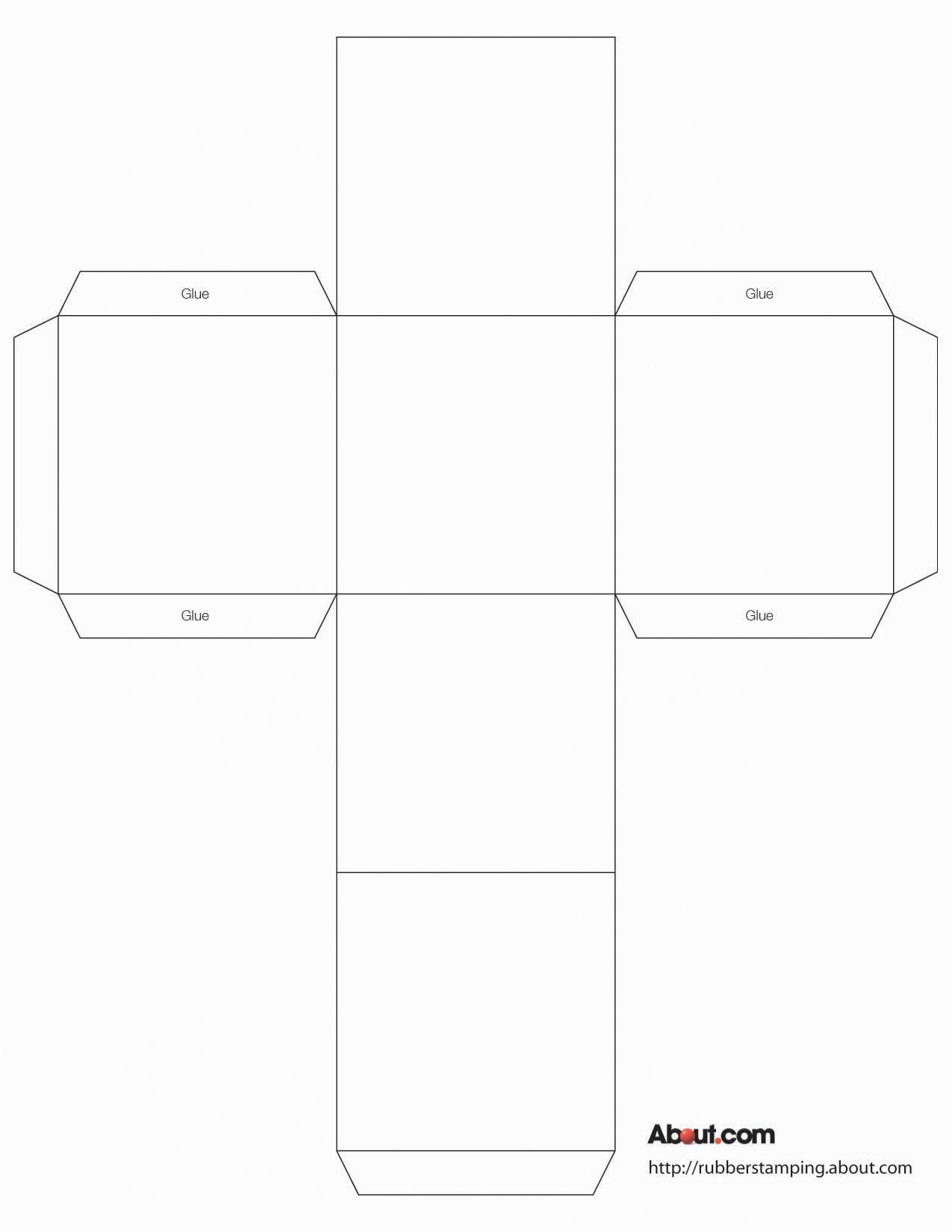 Use This Cube Box To Make Gift Boxes, Favors, Decorations And More - Box Templates Free Printable