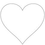 Valentine Heart Attack Idea With Free Printable Heart Template   Free Printable Valentine Heart Patterns