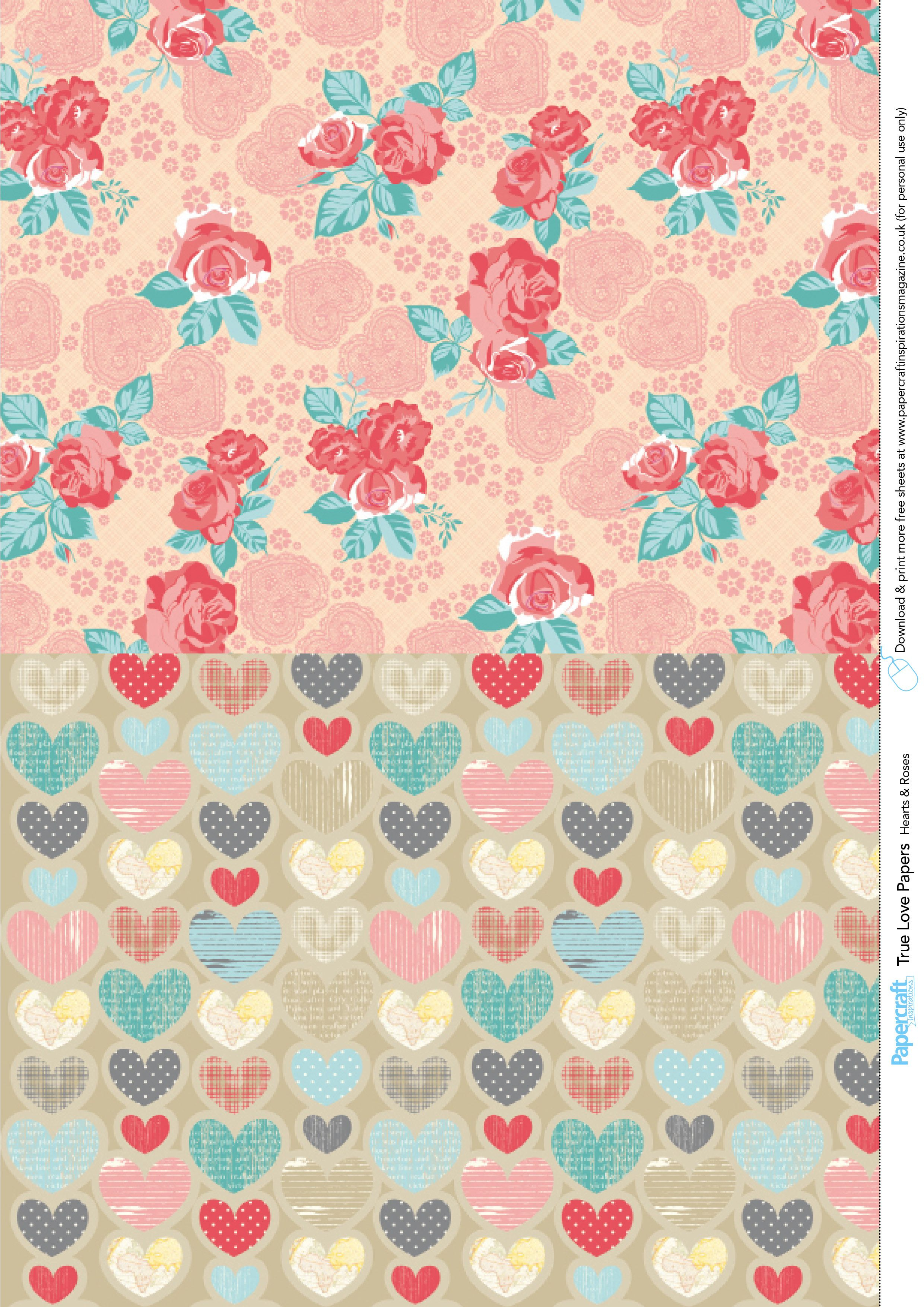 Valentine&amp;#039;s Day Free Printable Papers | Free Printables | Digital - Free Printable Pattern Paper Sheets
