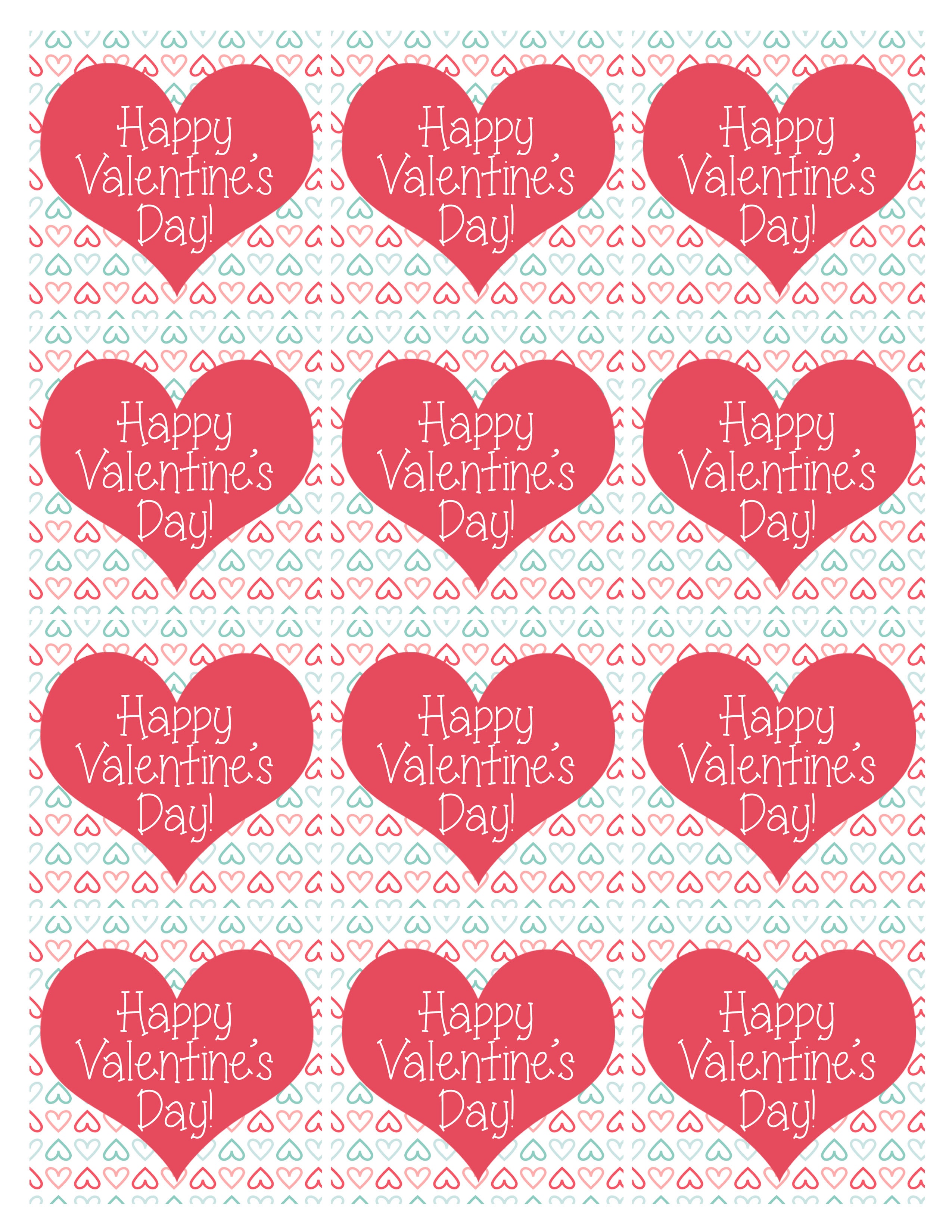 Free Printable Valentine Heart Patterns Free Printable