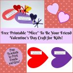 Valentine's Day Printable Card Crafts For Kids To Create! | Wikki Stix   Free Printable Valentine Cards For Preschoolers