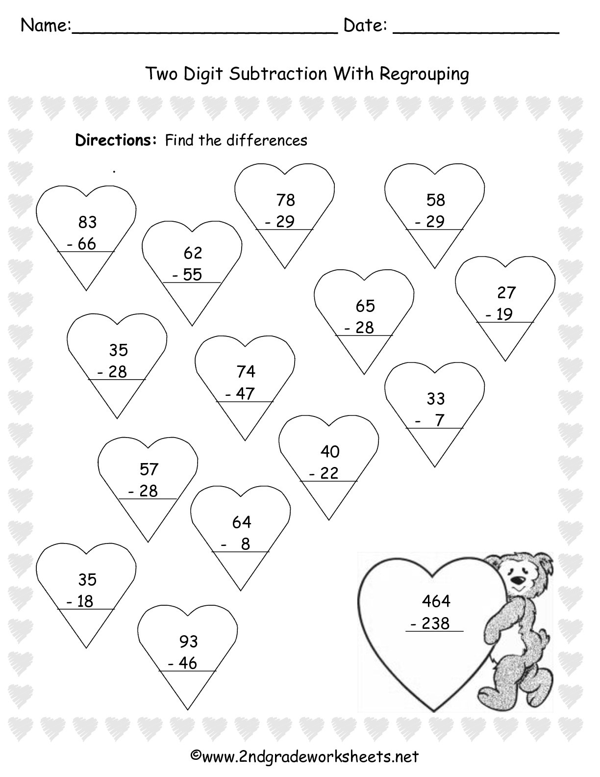 Free Printable Valentine Math Worksheets Free Printable