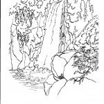 Waterfall Coloring Pages Printable | Photos | Color, Coloring Pages   Free Printable Waterfall Coloring Pages