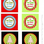 We Wash You A Merry Christmas Free Printable – Festival Collections   We Wash You A Merry Christmas Free Printable