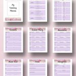 Wedding Planner Book Pdf, Printable Wedding Planner Printable   Free Printable Wedding Binder Templates