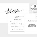 Wedding Rsvp Postcard   Kaza.psstech.co   Free Printable Rsvp Cards