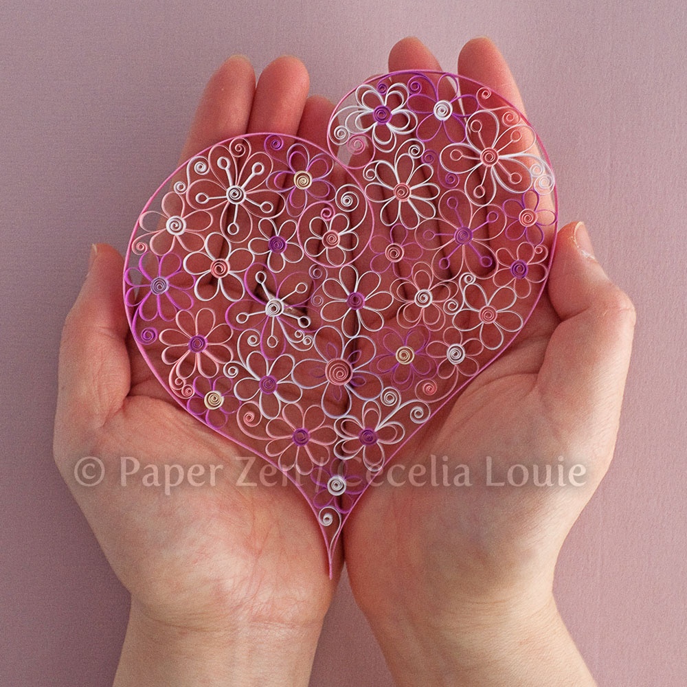 Welcome To Paper Zen ~ Cecelia Louie: Quilling Flower Pattern Update - Free Printable Quilling Patterns