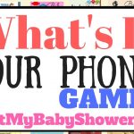 What's In Your Phone" Game   Unique Printable Baby Shower Game   Youtube   What's In Your Phone Baby Shower Game Free Printable