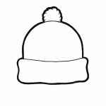 Winter Hat Template Coloring Page January Striking | First Grade   Free Printable Snowman Hat Templates