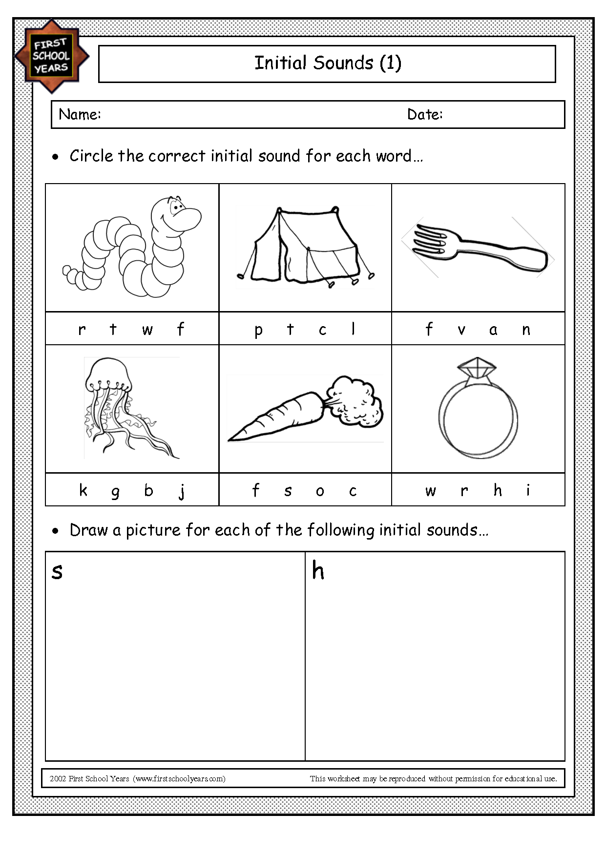 Free Printable Grade 1 Phonics Worksheets Free Printable