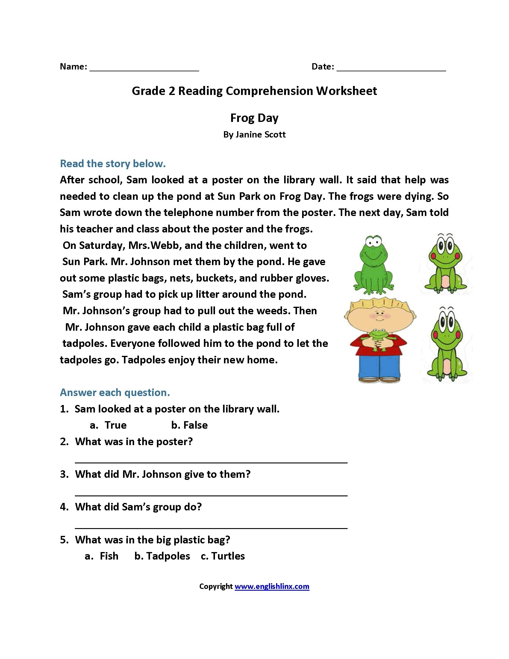 Worksheet : Free Printable Short Stories With Comprehension - Free Printable Reading Comprehension Worksheets Grade 5