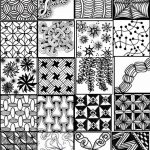 Zentangles Patterns Free Printables |  Printable Sheets To Serve   Free Printable Doodle Patterns